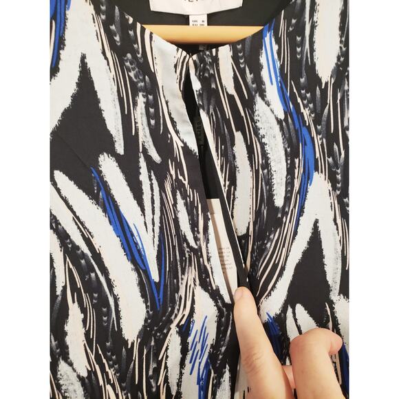 Reiss Elsie Abstract Print Mini Dress Size 4 - Picture 7 of 12